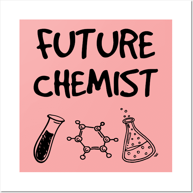 Future Chemist Wall Art by Polyart